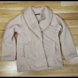 Teddy Coat Jacket Size M